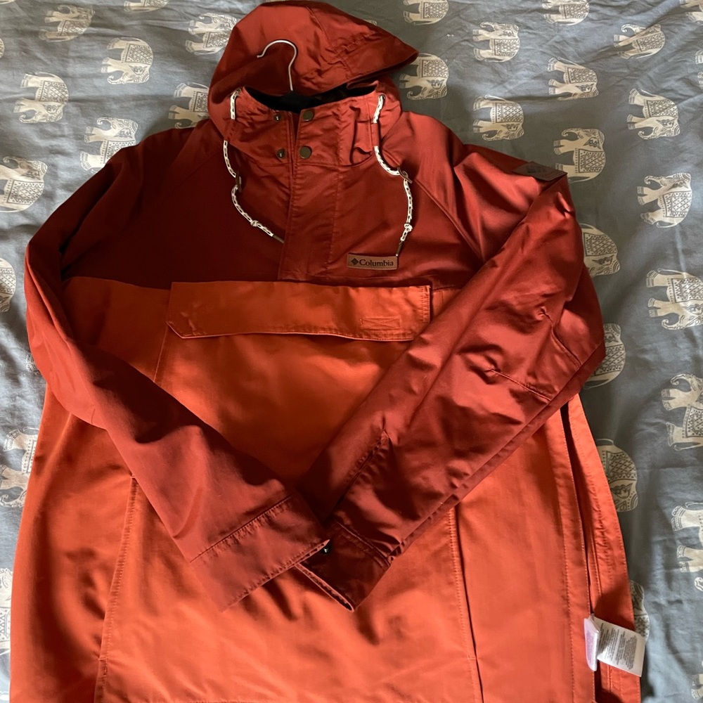 Mens Columbia pullover jacket